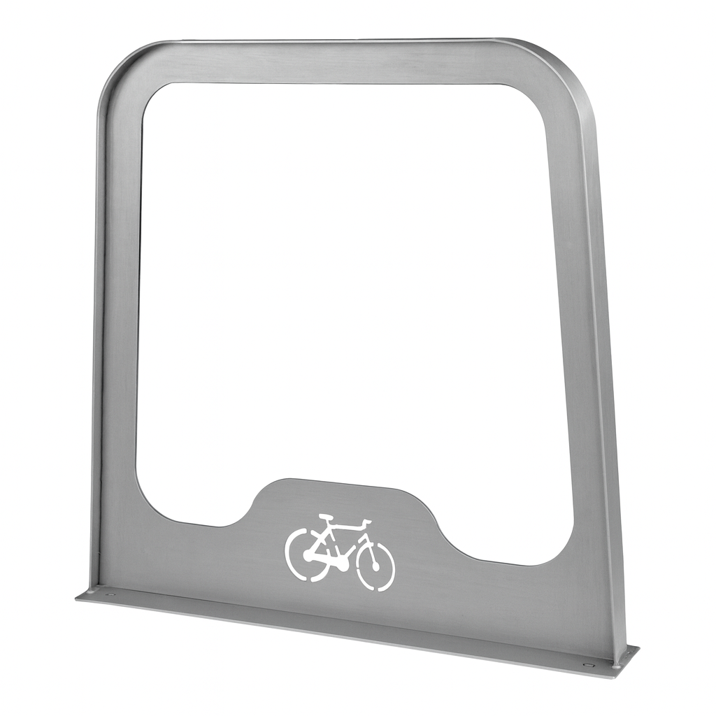 Mounted Stainless Steel Designer Bike Rack