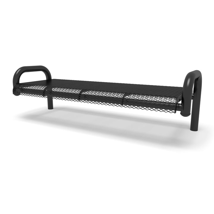 Contemporary Diamond Flat Inground Bench