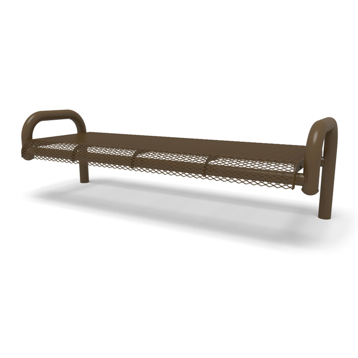 Contemporary Diamond Flat Inground Bench