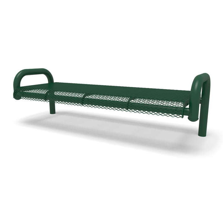 Contemporary Diamond Flat Inground Bench