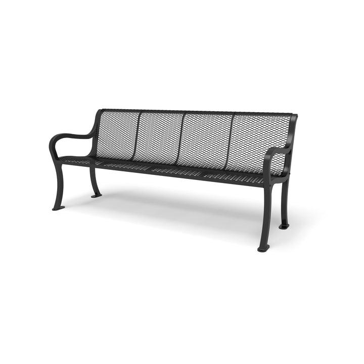 Courtyard Diamond Outdoor Bench