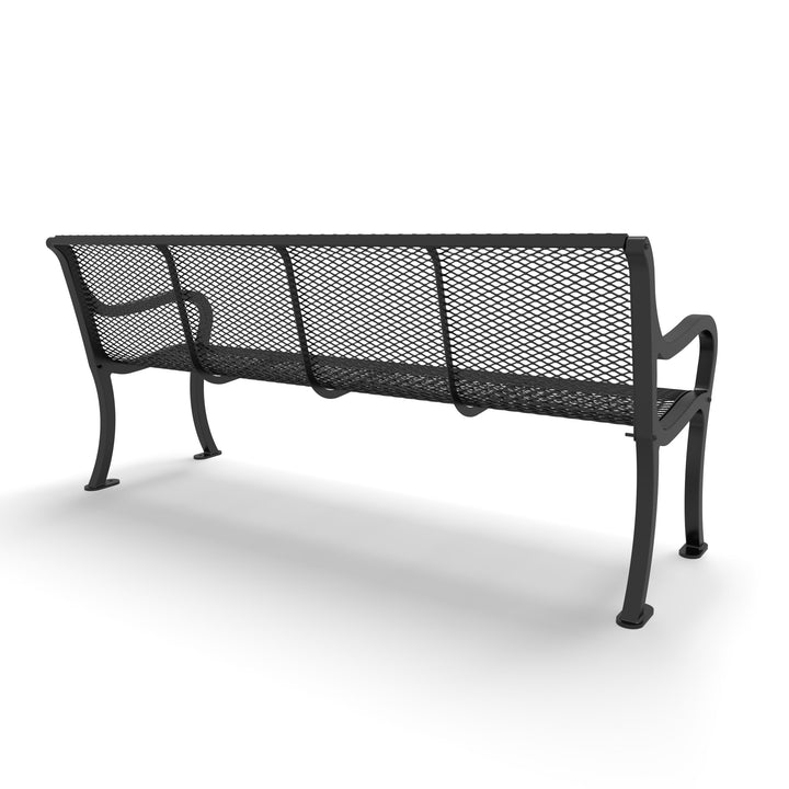 Courtyard Diamond Outdoor Bench
