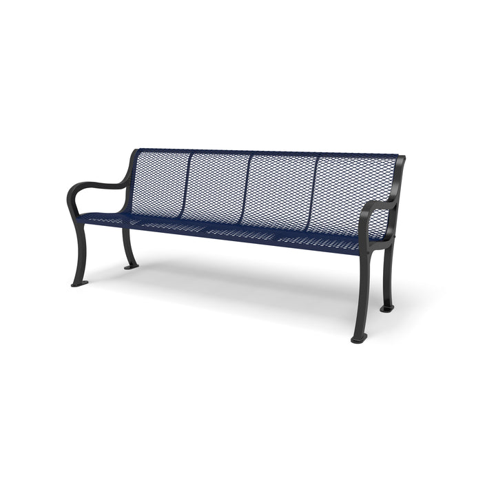 Courtyard Diamond Outdoor Bench