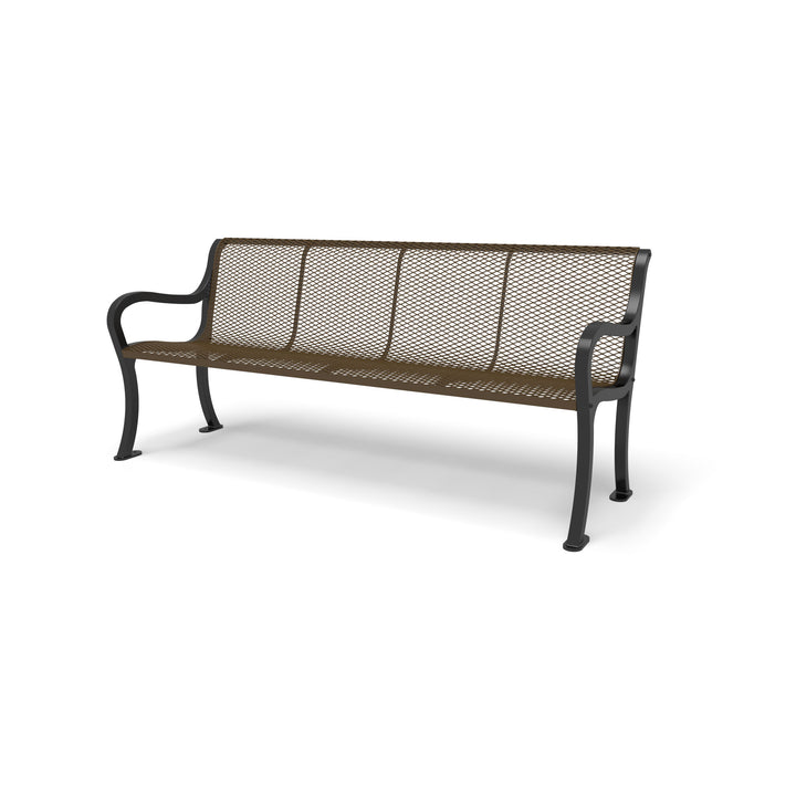 Courtyard Diamond Outdoor Bench