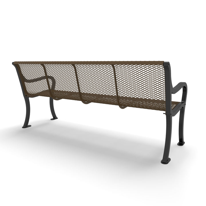 Courtyard Diamond Outdoor Bench