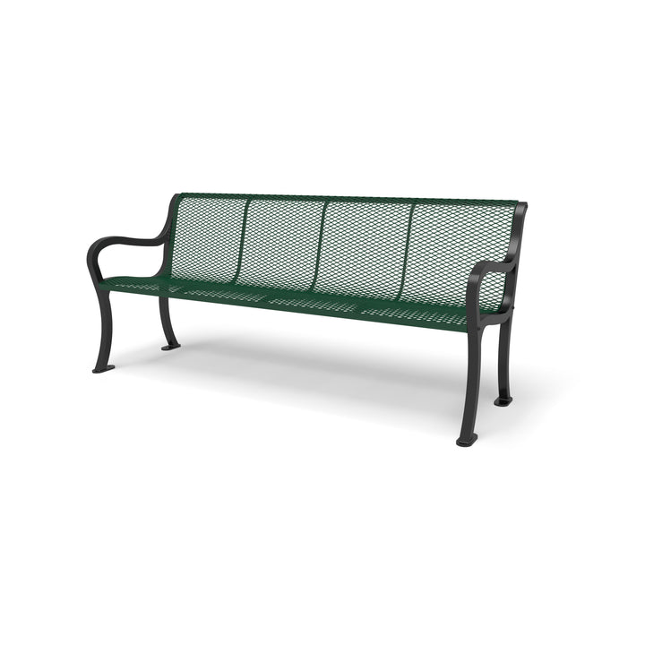 Courtyard Diamond Outdoor Bench