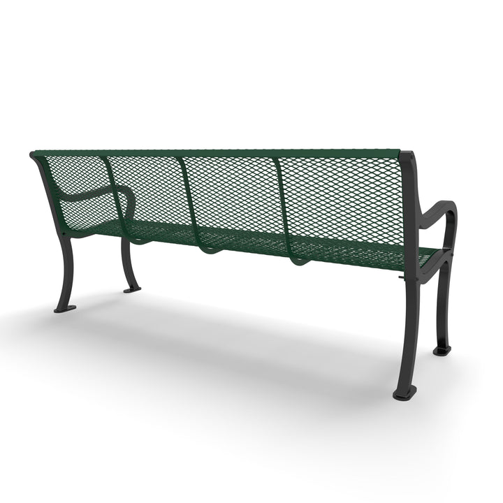 Courtyard Diamond Outdoor Bench