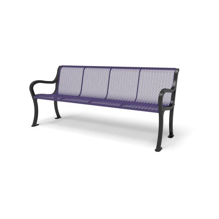 Courtyard Diamond Outdoor Bench