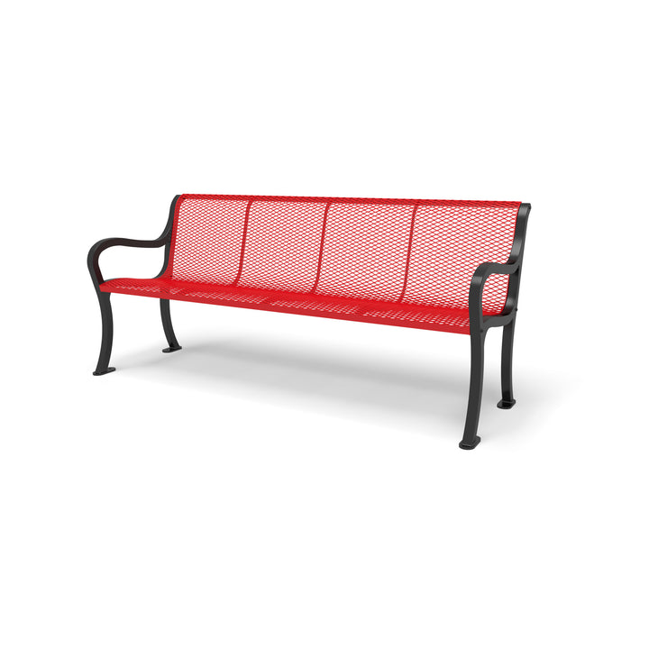 Courtyard Diamond Outdoor Bench