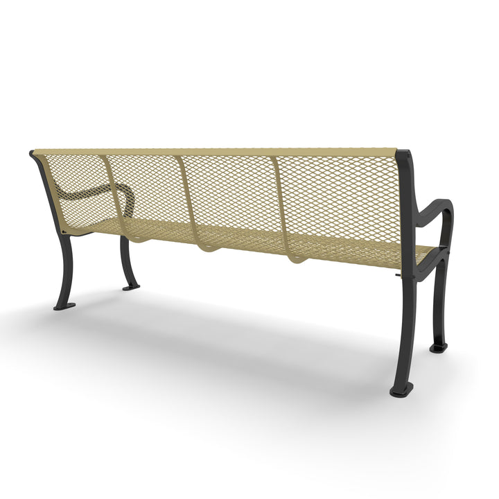 Courtyard Diamond Outdoor Bench