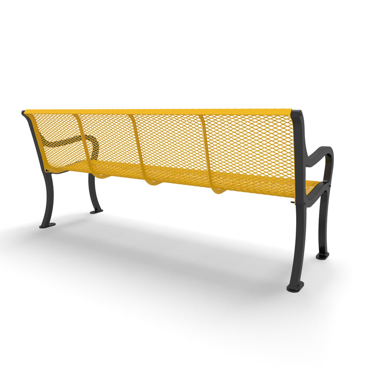 Courtyard Diamond Outdoor Bench