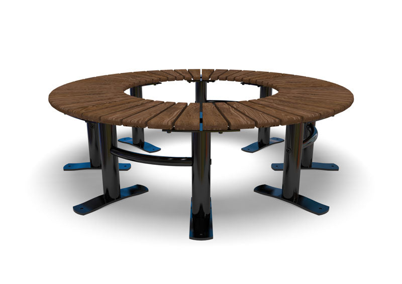 Mounted Fairmount 360 Circular Bench