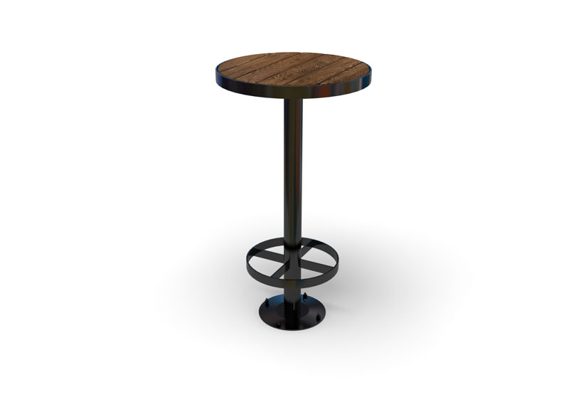 Mounted Fairmount Bar Table