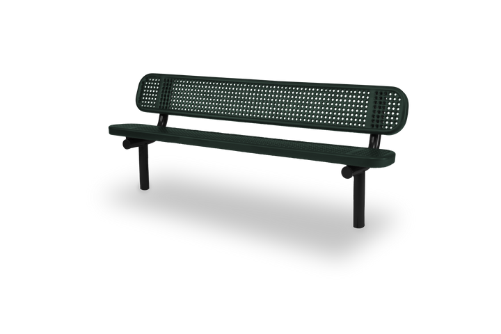 Inground Signature Perforated Bench