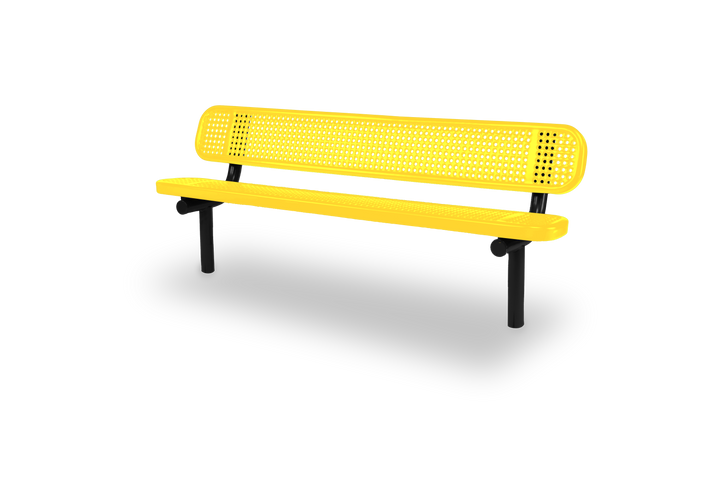 Inground Signature Perforated Bench