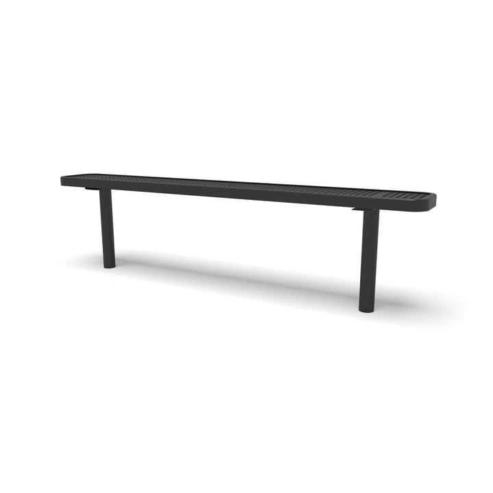 Inground Signature Perforated Flat Bench