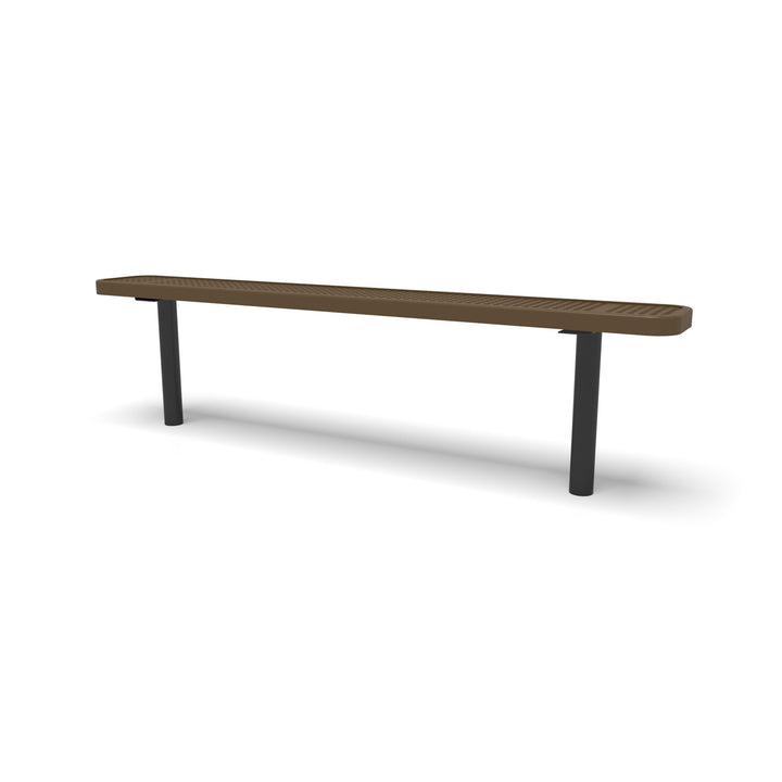 Inground Signature Perforated Flat Bench