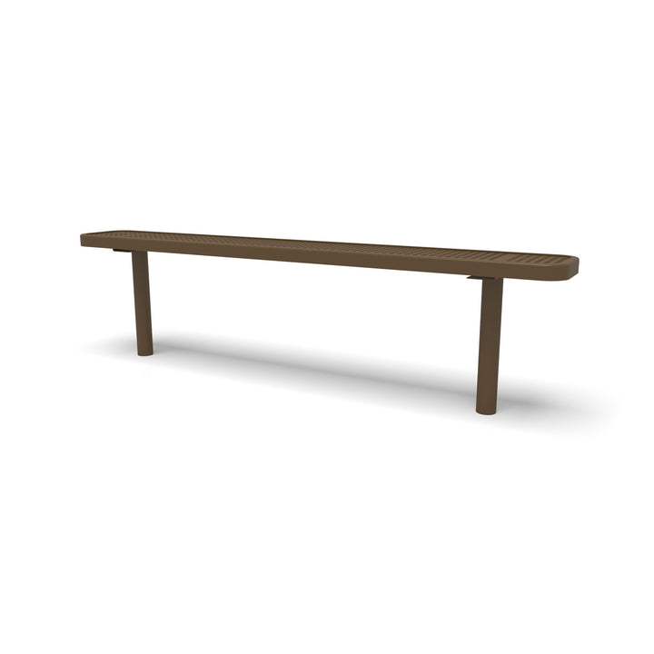 Inground Signature Perforated Flat Bench