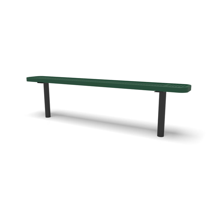 Inground Signature Perforated Flat Bench