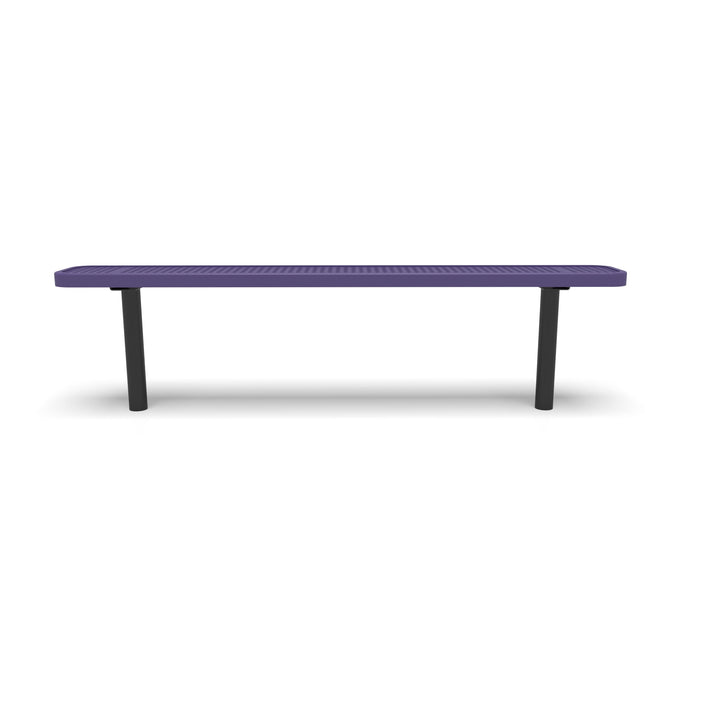 Inground Signature Perforated Flat Bench
