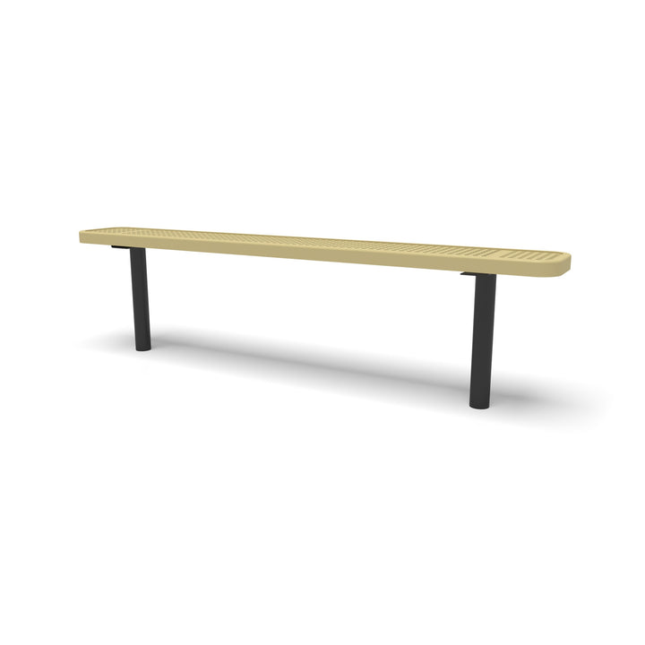 Inground Signature Perforated Flat Bench