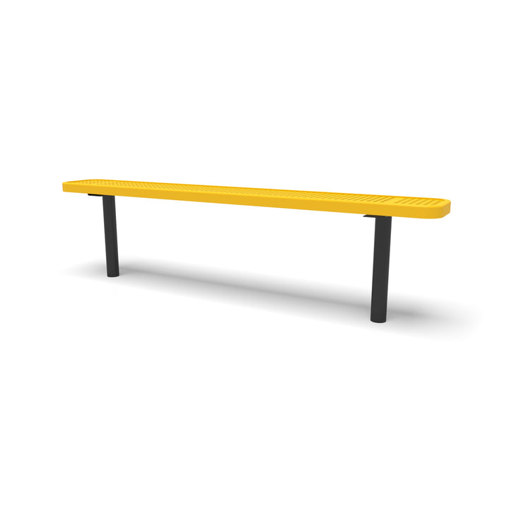 Inground Signature Perforated Flat Bench