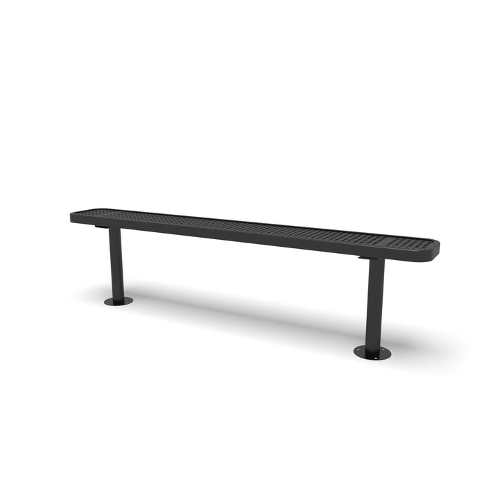 Mounted Signature Perforated Flat Bench