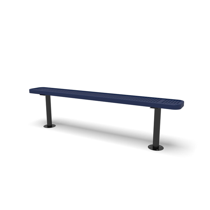 Mounted Signature Perforated Flat Bench