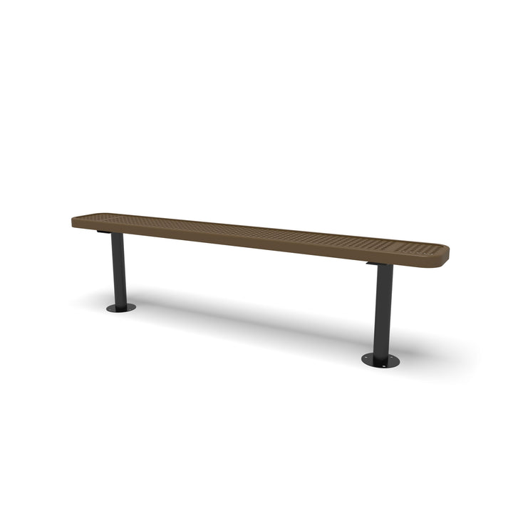 Mounted Signature Perforated Flat Bench