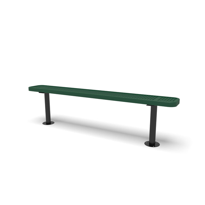 Mounted Signature Perforated Flat Bench