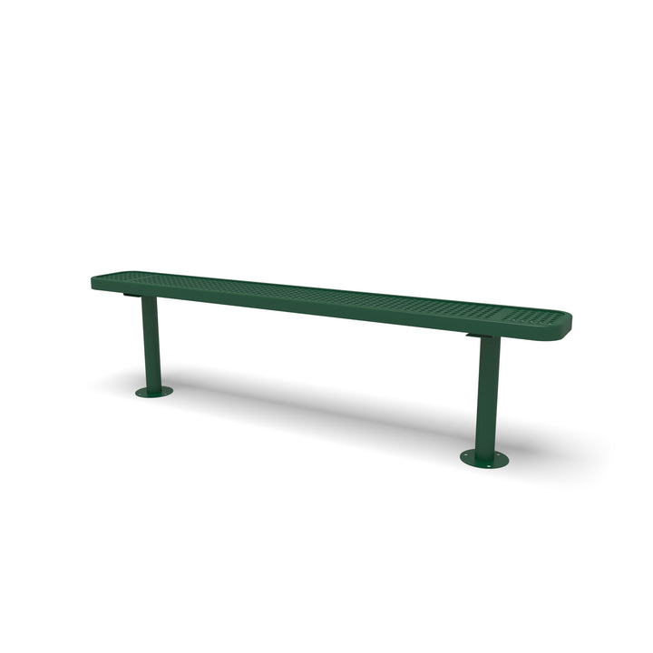 Mounted Signature Perforated Flat Bench