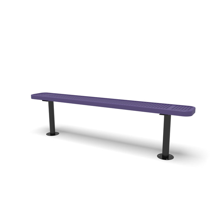 Mounted Signature Perforated Flat Bench