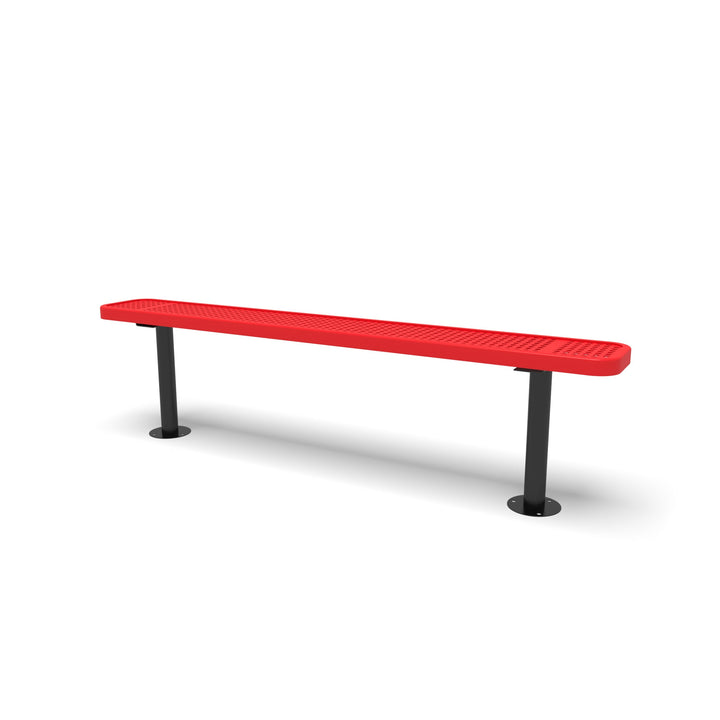 Mounted Signature Perforated Flat Bench