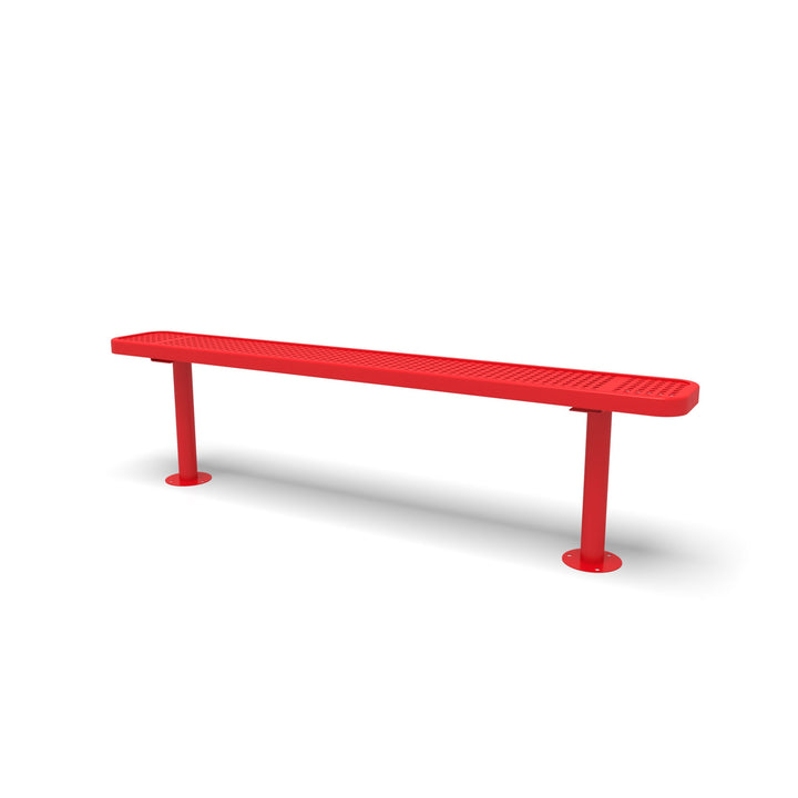 Mounted Signature Perforated Flat Bench