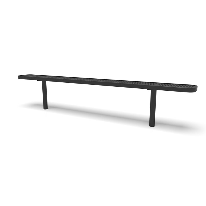 Inground Signature Perforated Flat Bench