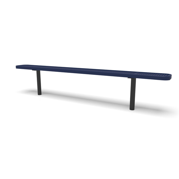 Inground Signature Perforated Flat Bench