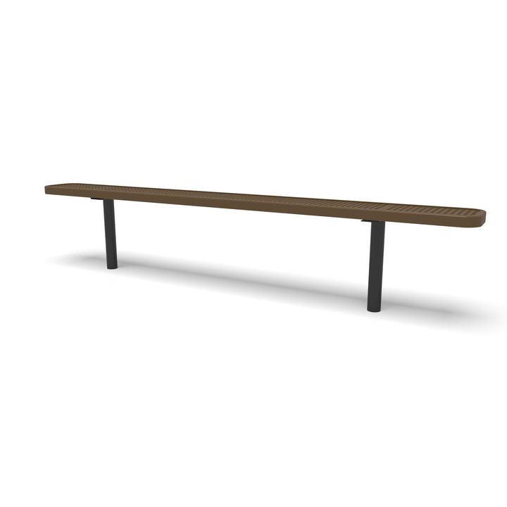 Inground Signature Perforated Flat Bench
