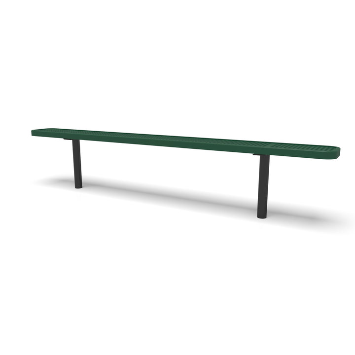 Inground Signature Perforated Flat Bench