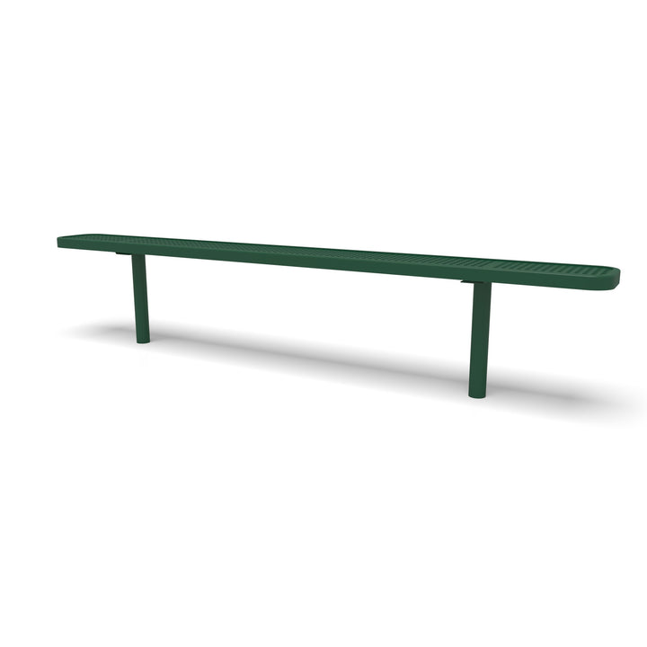 Inground Signature Perforated Flat Bench