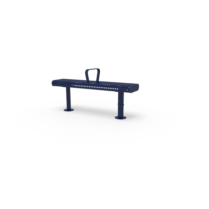 Mounted Transit Flat Bench w/ 1 Armrest