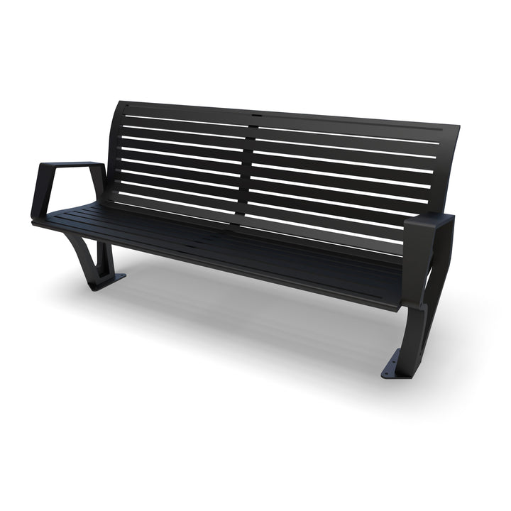 Mounted Woodridge Outdoor Bench