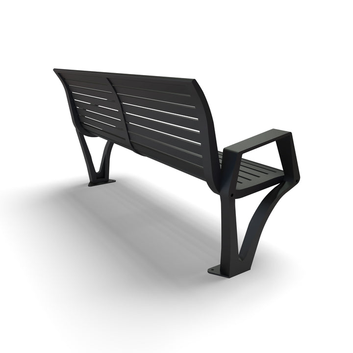 Mounted Woodridge Outdoor Bench