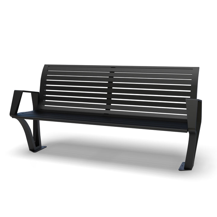 Mounted Woodridge Outdoor Bench