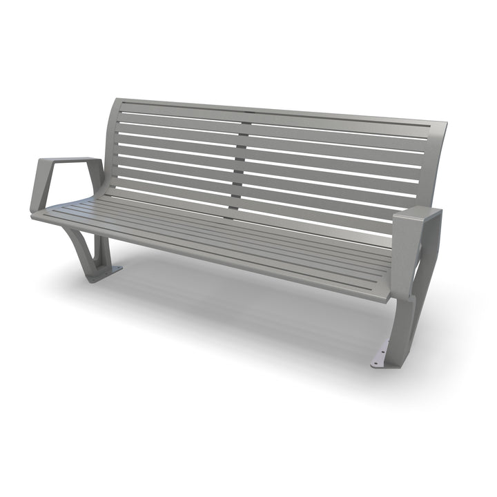 Mounted Woodridge Outdoor Bench