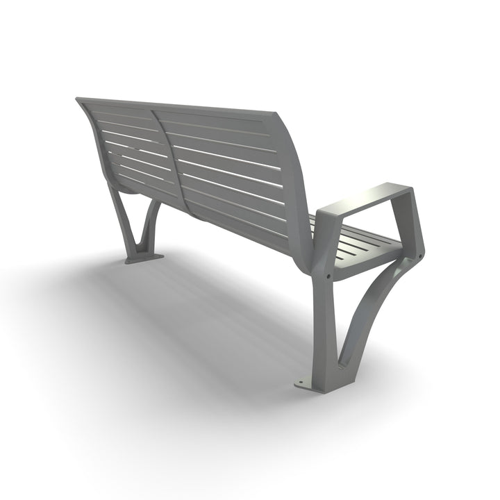 Mounted Woodridge Outdoor Bench