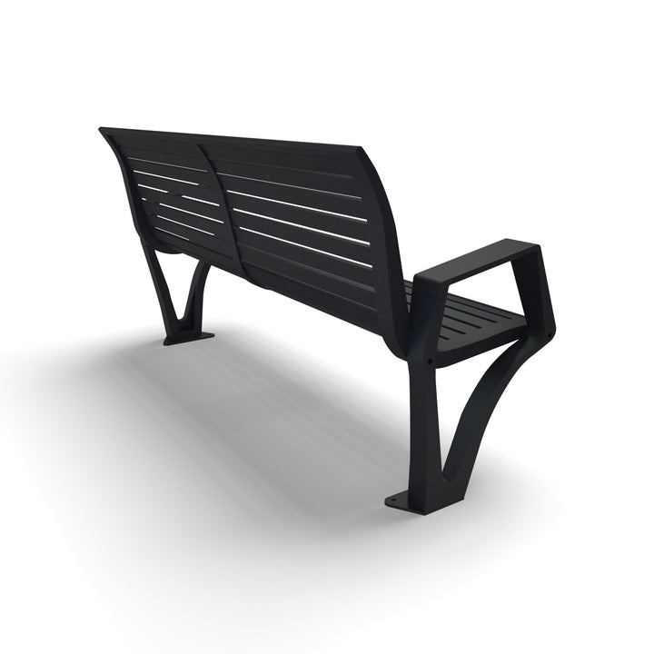 Mounted Woodridge Outdoor Bench