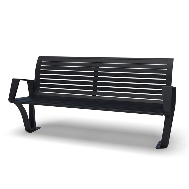 Mounted Woodridge Outdoor Bench