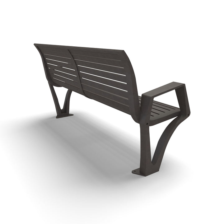 Mounted Woodridge Outdoor Bench
