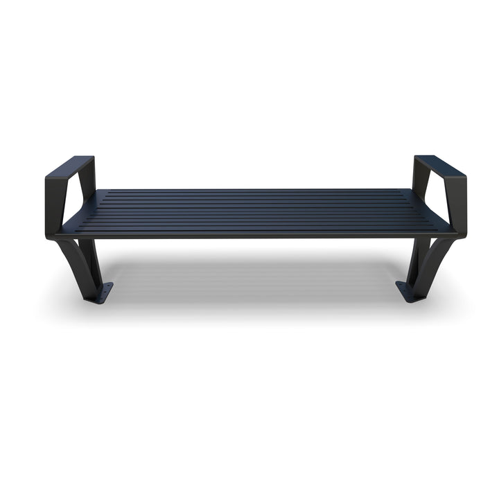 Mounted Woodridge Flat Outdoor Bench