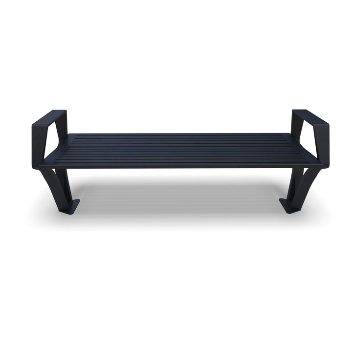 Mounted Woodridge Flat Outdoor Bench